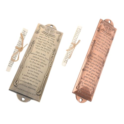 HEALLILY 2sätze Segne Dieses Haus-wanddekor Mit Schriftrolle Aus Traditionelles Jüdisches -türschild Religiöses - Für Eingang HEALLILY 2sätze Segne Dieses Haus-wanddekor Mit Schriftrolle Aus Traditionelles Jüdisches -türschild Religiöses - Für Eingang von HEALLILY