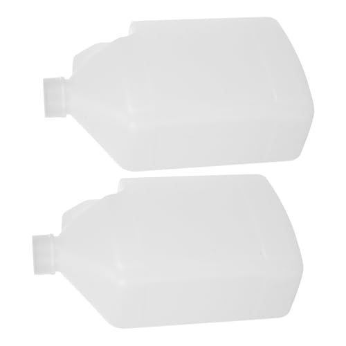 HEALLILY 2 Stück Chemischer Verpackungsfass Wiederverwendbare Plastikkrüge Plastikwasserkrug Wiederverwendbarer Wasserkrug Wiederverwendbarer Behälter Camping -wasserspender Hdpe Weiß von HEALLILY
