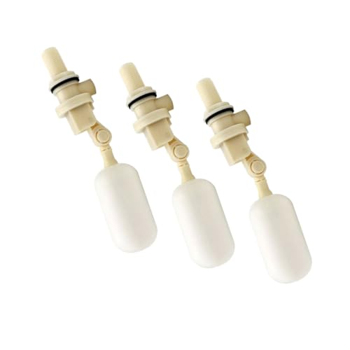 HEALLILY 3 Stück Automatischer Wasserspiegelregler Vieh - -Bowl -Zubehör Verstellbarer Arm Waterer automatische Tränke für Schafe Vieh -Wasserspiegelventil Beige von HEALLILY