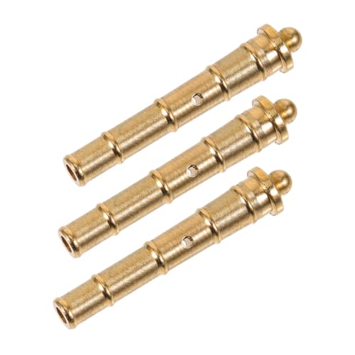 HEALLILY 3-teiliges -tischdekor: Dekorative Kupfermodell-miniaturröhren Aus Metall Für Nautische Und Ozeanische Themen, Heimdekoration Für Büro-tischzubehör, Golden HEALLILY 3-teiliges -tischdekor: Dekorative Kupfermodell-miniaturröhren Aus Metall Für Nautische Und Ozeanische Themen, Heimdekoration Für Büro-tischzubehör, Golden von HEALLILY