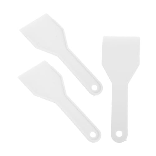 HEALLILY 3 x ergonomischer Eisentferner für Kühlschrank und Gefrierschrank, mit glatten Kanten, sicheres Küchenwerkzeug für Haushaltsreinigung von HEALLILY