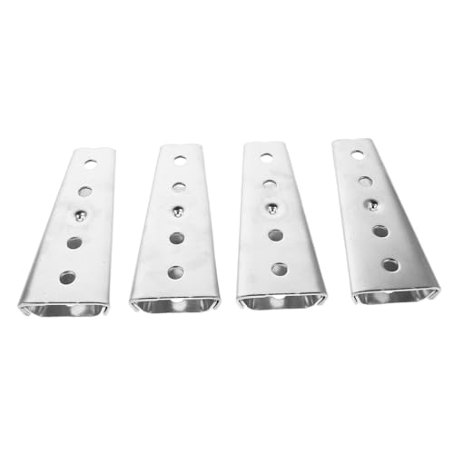 HEALLILY 4 Paar robuste, ineinandergreifende Sofa-Halterungen, Möbelverbinder für Sektionalsofas, Kopfteile, einfache Installation, sicheres, verstecktes Design, breite Kompatibilität von HEALLILY