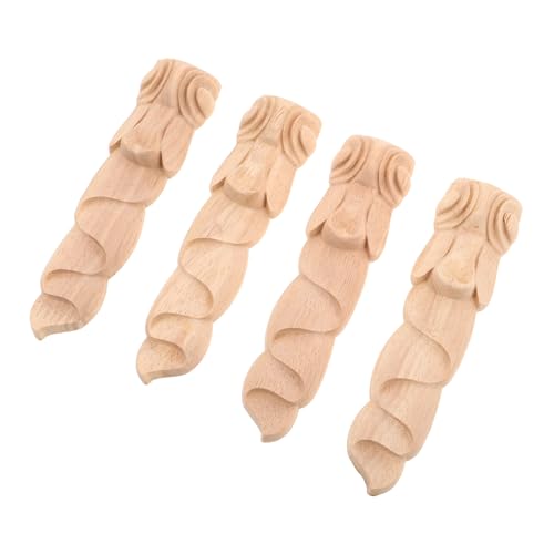 HEALLILY 4 Stück Teiliges Holzapplikationen Oval aus Massivem Holz Europäischer Stil Blumenmuster Möbeldekoration für Schränke Türen Wohnzimmer Schlafzimmer HEALLILY 4 Stück Teiliges Holzapplikationen Oval aus Massivem Holz Europäischer Stil Blumenmuster Möbeldekoration für Schränke Türen Wohnzimmer Schlafzimmer von HEALLILY