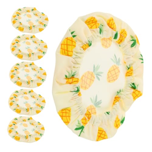 HEALLILY 5 x Baumwoll-Fermentationstuchabdeckungen, atmungsaktive Frischhaltedosendeckel für Sauerteigbrot, Einmachglasabdeckungen, wiederverwendbar, staubdichte Kappen zum Aufgehen und Einlegen von HEALLILY 5 x Baumwoll-Fermentationstuchabdeckungen, atmungsaktive Frischhaltedosendeckel für Sauerteigbrot, Einmachglasabdeckungen, wiederverwendbar, staubdichte Kappen zum Aufgehen und Einlegen von von HEALLILY