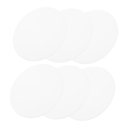 HEALLILY 6 x LED-Einbaustrahler-Diffusor-Abdeckungen, flache Lichtdiffusor-Ersatzplatten, Deckenlampenschirme für Innen- und Außenbereich, gleichmäßige weiche Beleuchtung von HEALLILY