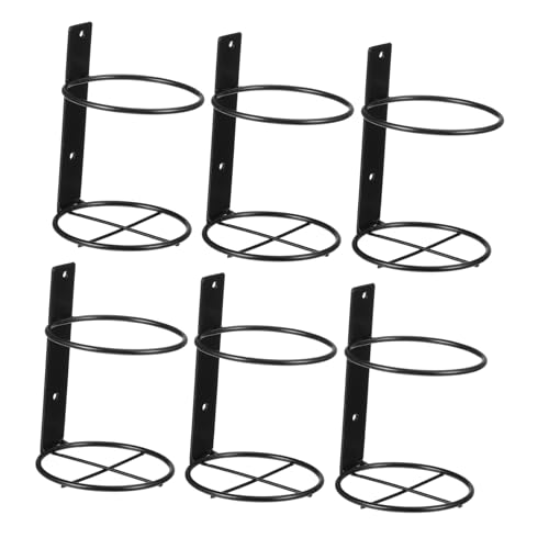 HEALLILY 6stücke Rotweinregal Aus Wandmontiert Weinflaschenhalter Weinregalschrank Für Rotweinflaschen Organizer von HEALLILY