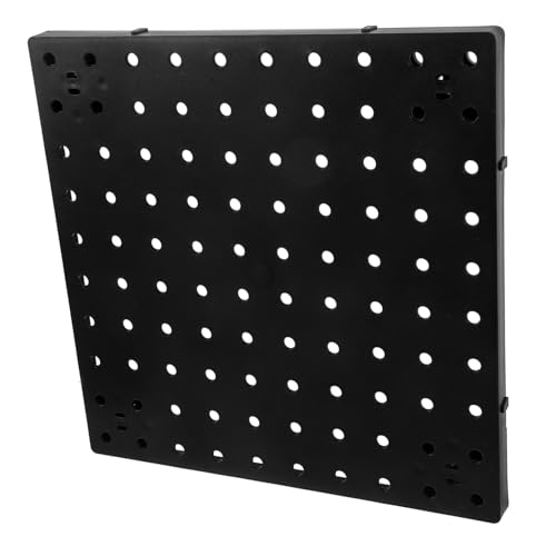 HEALLILY Pegboard Wandpaneel Multifunktionales Lochplatten Organisationssystem für Garage und Zuhause zur Aufbewahrung von Werkzeugen und Accessoires Einfach zu Montieren Langlebig und von HEALLILY