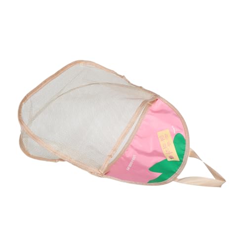 HEALLILY Transparente hängende Badezimmer-Organizer-Tasche für Duschzubehör, platzsparende Netz-Aufbewahrungstasche für Toilettenartikel und Seife, Wandmontage, Badezimmertasche für Zuhause und Reisen von HEALLILY