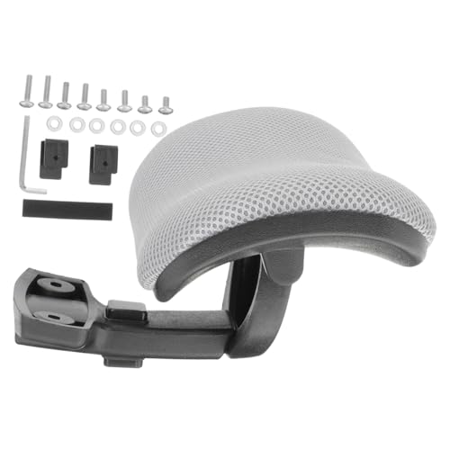 HEALLILY Verstellbares Bürostuhl-Kopfstützkissen, abnehmbares Nackenstützkissen für Computer-Schreibtischstuhl bis zum Nacken, einfache Nachrüstung mit Material von HEALLILY