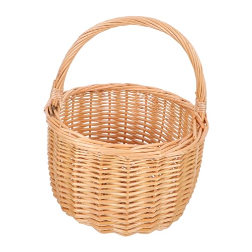 HEALLILY Weidenpicknickkorb Gewebter Speicherkorb Korb zum Flechten von Weiden Weidenkorb Hochzeitskorb Gemüsehalter-Organizer Picknickkorb im Freien Picknickkorb mit Tisch Weidenkörbe HEALLILY Weidenpicknickkorb Gewebter Speicherkorb Korb zum Flechten von Weiden Weidenkorb Hochzeitskorb Gemüsehalter-Organizer Picknickkorb im Freien Picknickkorb mit Tisch Weidenkörbe von HEALLILY