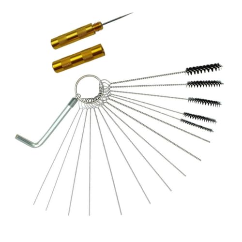 HEALSOPTHY 1 Satz Airbrush Reinigungsset Teiliges Sprühgerät Reinigungsset mit Bürsten und Werkzeug für Effektive und von Spritzgeräten für Autos und Motorräder HEALSOPTHY 1 Satz Airbrush Reinigungsset Teiliges Sprühgerät Reinigungsset mit Bürsten und Werkzeug für Effektive und von Spritzgeräten für Autos und Motorräder von HEALSOPTHY