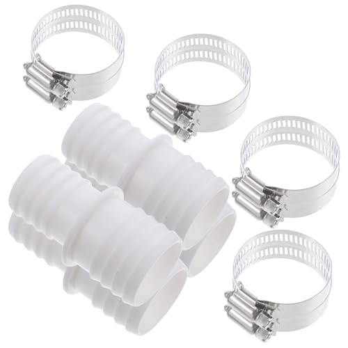 HEALSOPTHY 1 Satz Poolschlauch Adapter mit Klemmen Hochwertige Verbindung für Poolzubehör Einfache Installation für und Langlebigkeit HEALSOPTHY 1 Satz Poolschlauch Adapter mit Klemmen Hochwertige Verbindung für Poolzubehör Einfache Installation für und Langlebigkeit von HEALSOPTHY