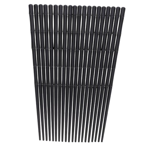 HEALSOPTHY 10 Paare Japanische Essstäbchen aus Fiberglas Spülmaschinenfest Wiederverwendbar Rutschfest mit Spitz Zulaufenden Enden Minimalistisches Design für Zuhause Restaurant und Party von HEALSOPTHY