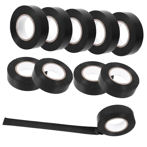 HEALSOPTHY 10 Rollen Farbiges Isolierband PVC Selbstklebendes Hitze Kältebeständiges Elektrisches Klebeband Feuchtigkeitsresistent Flammhemmend Vielseitig für Elektroinstallation und HEALSOPTHY 10 Rollen Farbiges Isolierband PVC Selbstklebendes Hitze Kältebeständiges Elektrisches Klebeband Feuchtigkeitsresistent Flammhemmend Vielseitig für Elektroinstallation und von HEALSOPTHY
