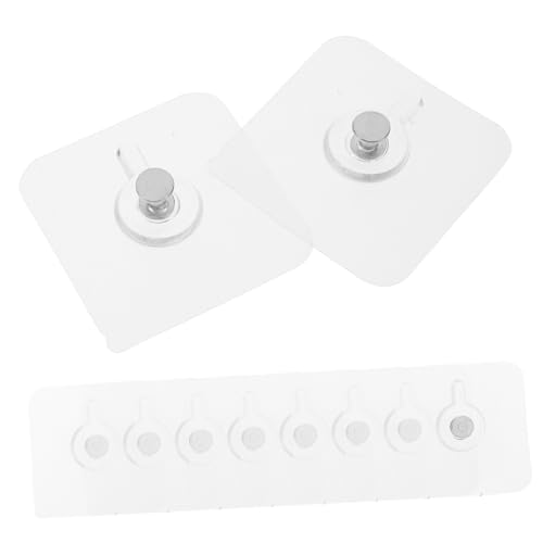 HEALSOPTHY 10 Stück Starke Selbstklebende Wandhaken ohne Bohren Schwere Haftkraft für Bilderrahmen Fliesen Kleine Schadenfreie Klebehaken für Küche Bad Vielseitig und Einfach Anzubringen HEALSOPTHY 10 Stück Starke Selbstklebende Wandhaken ohne Bohren Schwere Haftkraft für Bilderrahmen Fliesen Kleine Schadenfreie Klebehaken für Küche Bad Vielseitig und Einfach Anzubringen von HEALSOPTHY