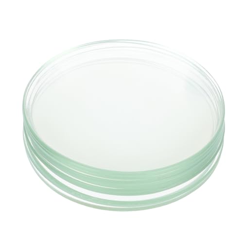 HEALSOPTHY 10 Stück Teiliges Flaches Uhrglas aus Hitzebeständigem Glas Transparente Runde Uhrengläser für Labor Schule und Chemieexperimente Langlebig und Stabil zur Flüssigkeitsverdunstung HEALSOPTHY 10 Stück Teiliges Flaches Uhrglas aus Hitzebeständigem Glas Transparente Runde Uhrengläser für Labor Schule und Chemieexperimente Langlebig und Stabil zur Flüssigkeitsverdunstung von HEALSOPTHY