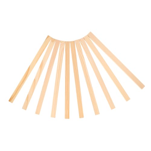 HEALSOPTHY 10 Stück Teiliges Holz Rollstab Führungen für Präzises Töpfern Tonplatten Dickenmesser Rechteckige Bastelstäbe Langlebige Tonwalzen Schablonen für DIY und Bastelmaterial HEALSOPTHY 10 Stück Teiliges Holz Rollstab Führungen für Präzises Töpfern Tonplatten Dickenmesser Rechteckige Bastelstäbe Langlebige Tonwalzen Schablonen für DIY und Bastelmaterial von HEALSOPTHY