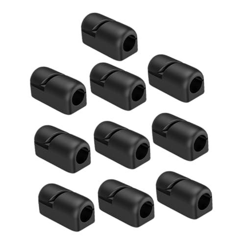 HEALSOPTHY 10 Stück Teiliges Kabelclips Selbstklebender Kabelhalter aus Robustem Praktischer Kabel organizer für Schreibtisch und Nachttisch Geeignet für Kabel mit Schwarz Ordnet Ladekabel HEALSOPTHY 10 Stück Teiliges Kabelclips Selbstklebender Kabelhalter aus Robustem Praktischer Kabel organizer für Schreibtisch und Nachttisch Geeignet für Kabel mit Schwarz Ordnet Ladekabel von HEALSOPTHY