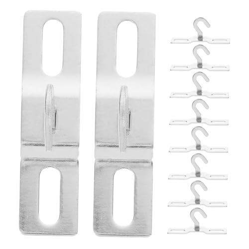 HEALSOPTHY 10 Stück Teiliges Metall deckenhaken Flachplattenhalterung Stabile Aufhängung für Licht und Pflanzen Einfache Montage Platzsparend Robust für Innen Außenbereich Vielseitige HEALSOPTHY 10 Stück Teiliges Metall deckenhaken Flachplattenhalterung Stabile Aufhängung für Licht und Pflanzen Einfache Montage Platzsparend Robust für Innen Außenbereich Vielseitige von HEALSOPTHY