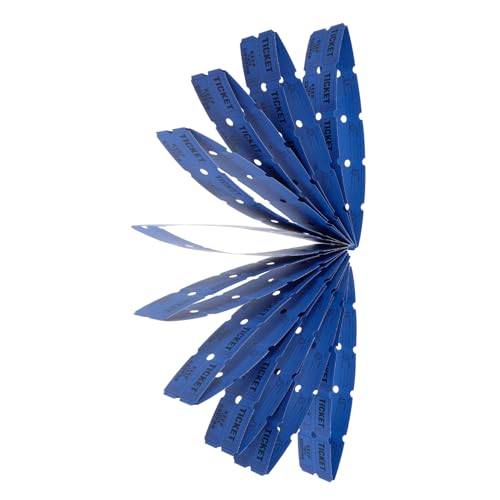 HEALSOPTHY 100 Stück Raffle Tickets Blau für Veranstaltungen Partyspiel Zubehör Vielseitige Loszettel für Feste Karneval Schulfeiern und Gewinnspiele HEALSOPTHY 100 Stück Raffle Tickets Blau für Veranstaltungen Partyspiel Zubehör Vielseitige Loszettel für Feste Karneval Schulfeiern und Gewinnspiele von HEALSOPTHY