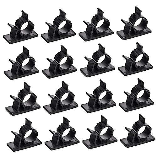 HEALSOPTHY 100 Stück Selbstklebende Verstellbare Kabelclips Kabelorganisatoren für Kabelmanagement für Schreibtisch Wand oder Büro Schwarz HEALSOPTHY 100 Stück Selbstklebende Verstellbare Kabelclips Kabelorganisatoren für Kabelmanagement für Schreibtisch Wand oder Büro Schwarz von HEALSOPTHY