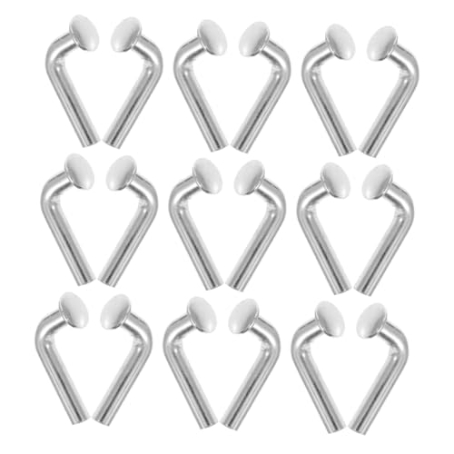 HEALSOPTHY 100 Stück Sicherheitsstifte Förmig für Palettenregale Heavy Duty Aufbewahrungssicherheitsbolzen für Lager und Regalsysteme Zuverlässige Stabilität und Schutz HEALSOPTHY 100 Stück Sicherheitsstifte Förmig für Palettenregale Heavy Duty Aufbewahrungssicherheitsbolzen für Lager und Regalsysteme Zuverlässige Stabilität und Schutz von HEALSOPTHY