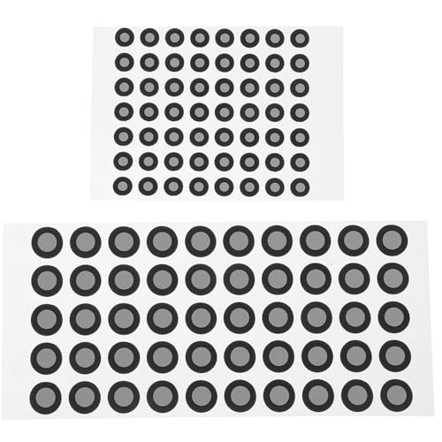 HEALSOPTHY 106 Stück Teiliges Markierungspunkte Reflektierende Aufkleber für Handheld Präzise Referenzpunkte für Motion Capture Geeignet von HEALSOPTHY
