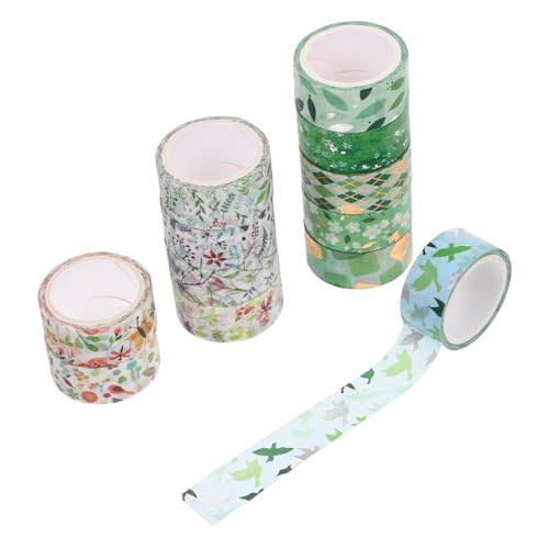 HEALSOPTHY 12 Rollen Teiliges Blumen Washi Tapes Dekoratives Klebeband für Scrapbooking DIY Basteln Farbenfrohe Leicht Zuschneidbare Rückstandsfrei Haftende Papierbänder für Tagebücher HEALSOPTHY 12 Rollen Teiliges Blumen Washi Tapes Dekoratives Klebeband für Scrapbooking DIY Basteln Farbenfrohe Leicht Zuschneidbare Rückstandsfrei Haftende Papierbänder für Tagebücher von HEALSOPTHY