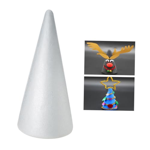 HEALSOPTHY 12 Stück Teiliges Bastelset Styropor Weiß DIY Deko für Weihnachtsbaum Tannenbaum Ornament Handarbeit Kreativspielzeug von HEALSOPTHY