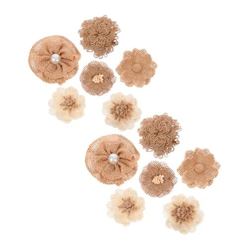 HEALSOPTHY 12 Stück Teiliges Jute Blumen Rustikaler Stil Handgefertigte Schleifen mit Grober Struktur Vielseitig für Hochzeiten Partydekoration DIY Basteln und Festliche Accessoires HEALSOPTHY 12 Stück Teiliges Jute Blumen Rustikaler Stil Handgefertigte Schleifen mit Grober Struktur Vielseitig für Hochzeiten Partydekoration DIY Basteln und Festliche Accessoires von HEALSOPTHY
