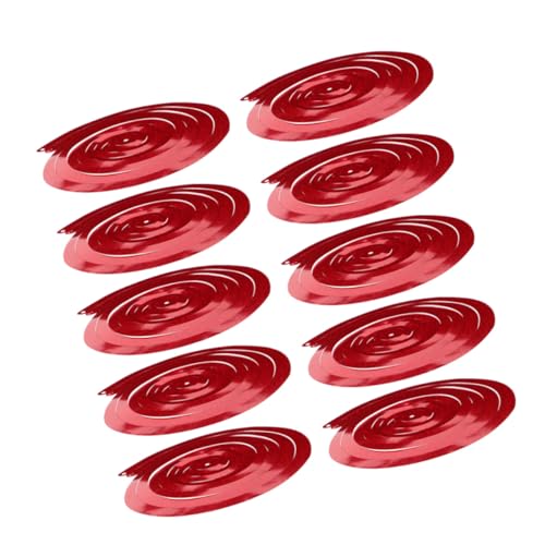 HEALSOPTHY 12 Stück Teiliges Party Spiralen aus Pet Einfach Aufzuhängen Wiederverwendbar Elegant für Geburtstag Hochzeit Karneval Kindergarten Wände und Decken von HEALSOPTHY