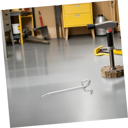 HEALSOPTHY 12 Stück Teiliges Pegboard Hakenset Robuste Dreibein Haken aus Kompatibel mit Lochabstand Vielseitig für Garage Supermarktregal und Lagerorganisation von HEALSOPTHY