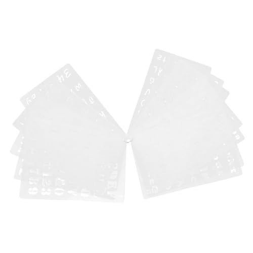 HEALSOPTHY 12 Stück Teiliges Schablonen Buchstaben und Zahlen Präzise Wiederverwendbare Malvorlagen für DIY Holzschilder Kreative Wandgestaltung Waschbare Farbschablonen für Bastelprojekte HEALSOPTHY 12 Stück Teiliges Schablonen Buchstaben und Zahlen Präzise Wiederverwendbare Malvorlagen für DIY Holzschilder Kreative Wandgestaltung Waschbare Farbschablonen für Bastelprojekte von HEALSOPTHY
