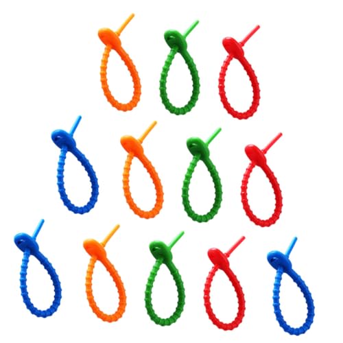 HEALSOPTHY 12 Stück Teiliges Silikon Kabelbinder Verstellbare und Wiederverwendbare Kabel Organizer Bunte Kabelhalter für Ladekabel USB und Kopfhörerkabel für Büro Zuhause und Reisen HEALSOPTHY 12 Stück Teiliges Silikon Kabelbinder Verstellbare und Wiederverwendbare Kabel Organizer Bunte Kabelhalter für Ladekabel USB und Kopfhörerkabel für Büro Zuhause und Reisen von HEALSOPTHY