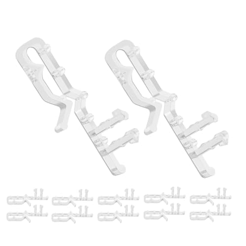 HEALSOPTHY 12 Stück Teiliges Transparente Valance Clips für Jalousien Stabile und Zuverlässige Halterungen Einfache DIY Installation Unsichtbare Fensterjalousien Ersatzclips Flexibler HEALSOPTHY 12 Stück Teiliges Transparente Valance Clips für Jalousien Stabile und Zuverlässige Halterungen Einfache DIY Installation Unsichtbare Fensterjalousien Ersatzclips Flexibler von HEALSOPTHY