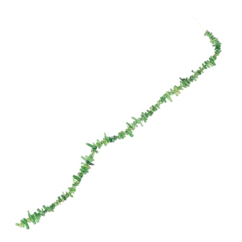 HEALSOPTHY 120 Stück Natürliche Unregelmäßige Korallenperlen Grün DIY Schmuckperlen Für Armbänder Halsketten Originelles Design Mit Glattem Für Einfaches Auffädeln von HEALSOPTHY