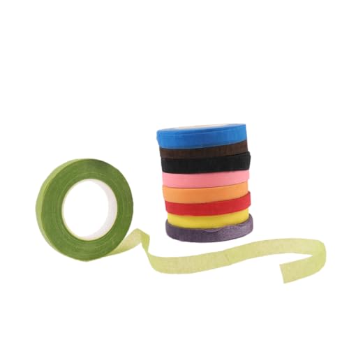 HEALSOPTHY 15 Rollen Teiliges Buntes Floristentape Vielseitiges Kreppband für Blumenstiele DIY Basteln Geschenkdekoration Straußumwicklung Scrapbooking und Blumen Dekoration HEALSOPTHY 15 Rollen Teiliges Buntes Floristentape Vielseitiges Kreppband für Blumenstiele DIY Basteln Geschenkdekoration Straußumwicklung Scrapbooking und Blumen Dekoration von HEALSOPTHY