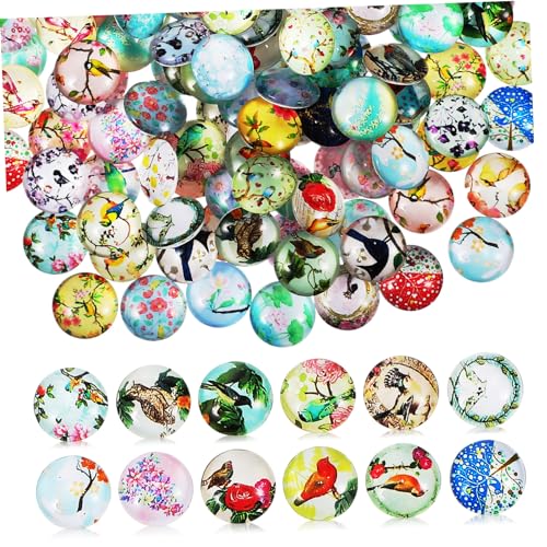 HEALSOPTHY 150Stücke Flache Rückseite Glassteine für DIY Schmuck und Bastelprojekte Patches Robust und Langlebig Bastelmaterial HEALSOPTHY 150Stücke Flache Rückseite Glassteine für DIY Schmuck und Bastelprojekte Patches Robust und Langlebig Bastelmaterial von HEALSOPTHY