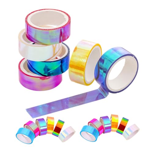 HEALSOPTHY 18 Stück Teiliges Washi Tape Farbverlauf Bunt Dekoratives Klebeband Für Scrapbooking Journal Planer DIY Kreative Bastelprojekte HEALSOPTHY 18 Stück Teiliges Washi Tape Farbverlauf Bunt Dekoratives Klebeband Für Scrapbooking Journal Planer DIY Kreative Bastelprojekte von HEALSOPTHY