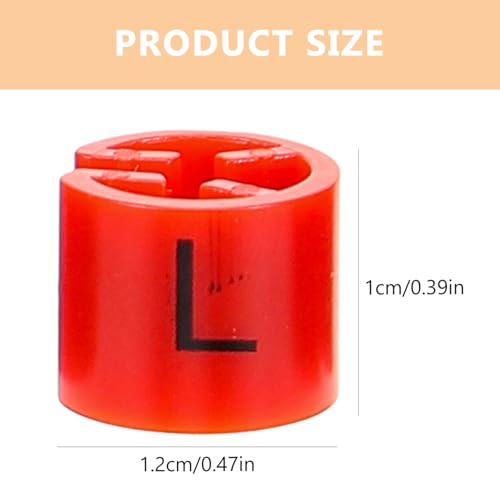 HEALSOPTHY 180 Stck Teiliges Kleiderbügel Größenmarkierungsset aus Robustem Kunststoff Klare Codierung von Xs zu Einfache Anbringung für Bekleidungsgeschäfte und Kleiderständer zur HEALSOPTHY 180 Stck Teiliges Kleiderbügel Größenmarkierungsset aus Robustem Kunststoff Klare Codierung von Xs zu Einfache Anbringung für Bekleidungsgeschäfte und Kleiderständer zur von HEALSOPTHY