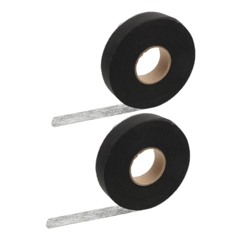 HEALSOPTHY 2 Rollen Bügelband zum Aufbügeln Breit Lang Doppelseitiges Stark Haftendes Saumband aus Vliesstoff für Hosen Vorhänge Kleidung und DIY nähprojekte von HEALSOPTHY