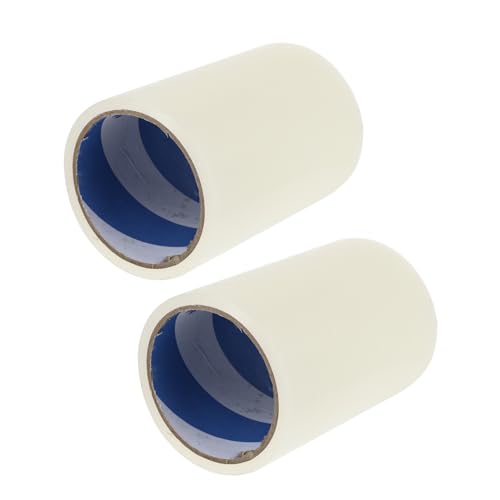 HEALSOPTHY 2 Rollen Reparaturklebeband für Gewächshaus UV Beständiges Wasserdichtes Pe Folienband À Transparent Weiß für Outdoor Nutzung Langlebig und Reißfest von HEALSOPTHY