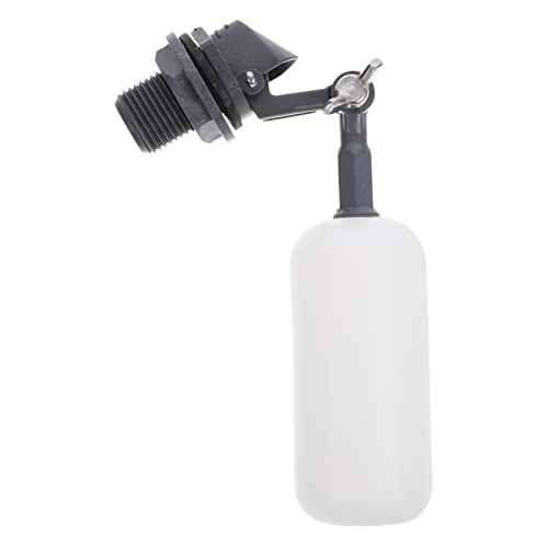 HEALSOPTHY 2 STÜCK Mini Schwimmerventil für Luftbefeuchter Aquarien und Eismaschinen Pe Kugel Weiß Einstellbare Wasserstandshöhe für Kleine Wassertanks von HEALSOPTHY