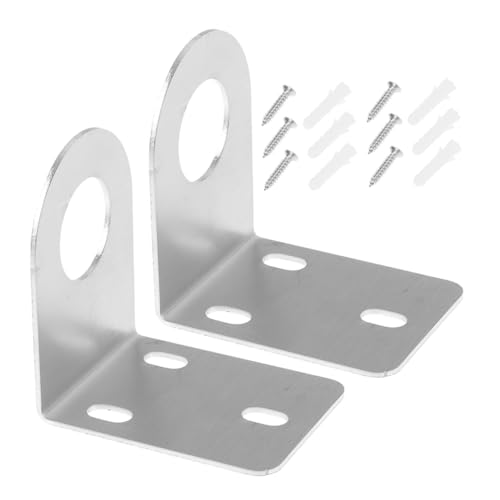 HEALSOPTHY 2 Sets Wasserhahnhalter: Hochfeste Wasserhahn-montagehalterung, Wasserreiniger-zubehör, Platzsparender Wasserhahnhalter Für Küchen Und Badezimmer von HEALSOPTHY