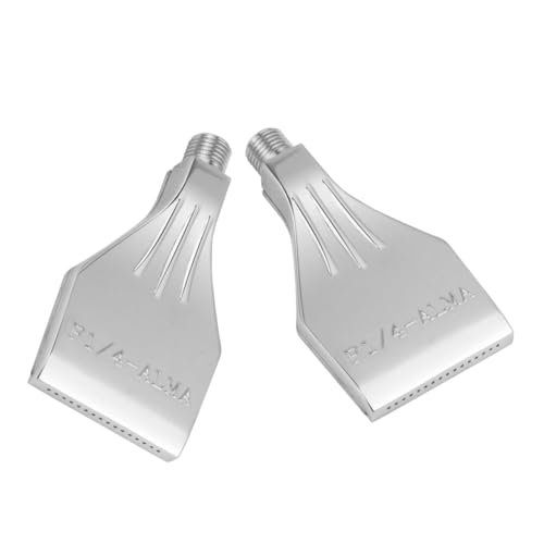 HEALSOPTHY 2 Stück Aluminiumlegierung Luftdüse Hochdruck Blasdüse für Luftkompressor Staubentfernung und Schnelle Trocknung Geeignet für Reinigung Elektronischer und Mechanischer Bauteile von HEALSOPTHY