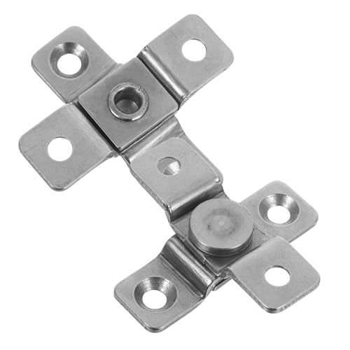 HEALSOPTHY 2 Stück Dämpfungsscharnier Verstecktes Türscharnier Schrankscharnier Schranktürscharniere Drehtürbeschläge Positionskontrolle Drehmomentscharnier Reibungsscharnier von HEALSOPTHY