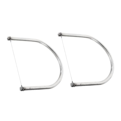 HEALSOPTHY 2 Stück Mini Tonschneider aus Edelstahl Präziser Drahtschneider für Tonmodellierung Handliches DIY Werkzeug für Käse Schneiden Tragbar für Studio und Zuhause von HEALSOPTHY