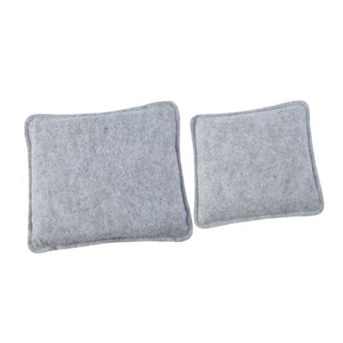 HEALSOPTHY 2 Stück Multi Use Filzpad Filzkissen Robustes DIY Nadelfilzen Nassfilzen Hitzebeständiges Reißfestes Filzmaterial für Kreative Handarbeiten und Kunstprojekte von HEALSOPTHY