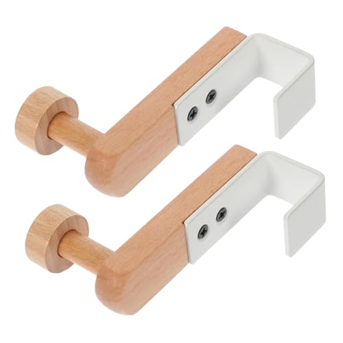HEALSOPTHY 2 Stück Multifunktionale Türhaken aus Metall und Holz Robust und Verschleißfest als Handtuchhaken Garderobenhaken Tür Aufhänger für Bad Schlafzimmer und Küche HEALSOPTHY 2 Stück Multifunktionale Türhaken aus Metall und Holz Robust und Verschleißfest als Handtuchhaken Garderobenhaken Tür Aufhänger für Bad Schlafzimmer und Küche von HEALSOPTHY