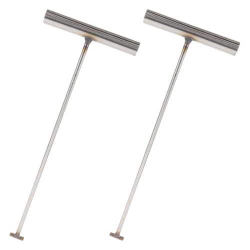 HEALSOPTHY 2 Stück Schachtdeckelhaken aus Verzinktem Stahl Schwerlast T haken mit Multifunktional für Kanaldeckel Rolltüren und Abdeckungen im Außenbereich Robust und Sicher HEALSOPTHY 2 Stück Schachtdeckelhaken aus Verzinktem Stahl Schwerlast T haken mit Multifunktional für Kanaldeckel Rolltüren und Abdeckungen im Außenbereich Robust und Sicher von HEALSOPTHY